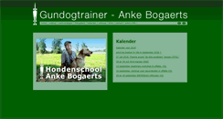 Desktop Screenshot of gundogtrainerankebogaerts.nl